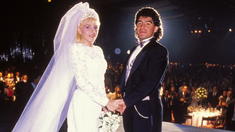 Claudia Villafañe y Diego Maradona. Claudia Villafañe y Diego Maradona.