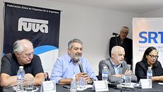 La FederaciónÚnica de Viajantes de la Argentina en contra del DNU de Javier Milei.