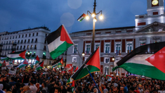 Miles de personas se manifestaron en Madrid en apoyo al pueblo palestino. Miles de personas se manifestaron en Madrid en apoyo al pueblo palestino.