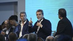 Sergio Massa brindó una entrevista junto a Malena Galmarini y Moria Casan a Mirtha Legrand.