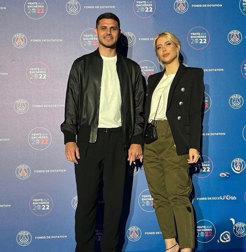 Wanda Nara y Mauro Icardi PSG.