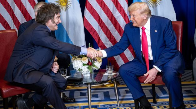 Javier Milei espera poder reunirse con Donald Trump.