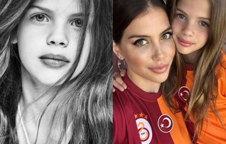 La hija de la conductora y el futbolista tiene una gran capacidad artística.