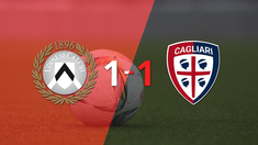 udinese y cagliari empataron 1 a 1
