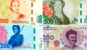 Los nuevos billetes llevarán las figuras de próceres y heroínas.