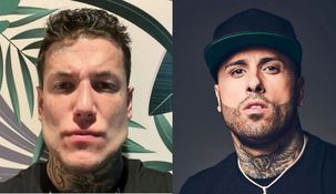 Alex Caniggia busca parecerse a Nicky Jam. Alex Caniggia busca parecerse a Nicky Jam.