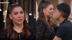 Wanda Nara se quebró en MasterChef y se abrazó con un participante. Wanda Nara se quebró en MasterChef y se abrazó con un participante.