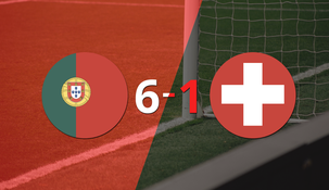 Mundial 2022: Portugal fue imparable y goleó 6-1 a Suiza