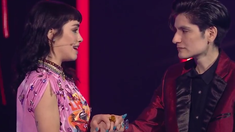 Lali Espósito se emocionó ante la historia de Estef. Lali Espósito se emocionó ante la historia de Estef.