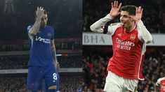 Enzo Fernández sufrió una dura goleada a manos de Arsenal. Enzo Fernández sufrió una dura goleada a manos de Arsenal.