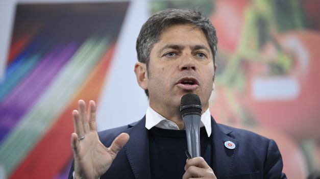 Axel Kicillof, gobernador bonaerense.