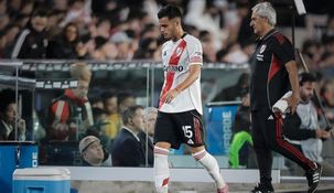 Fausto Vera se desgarró.