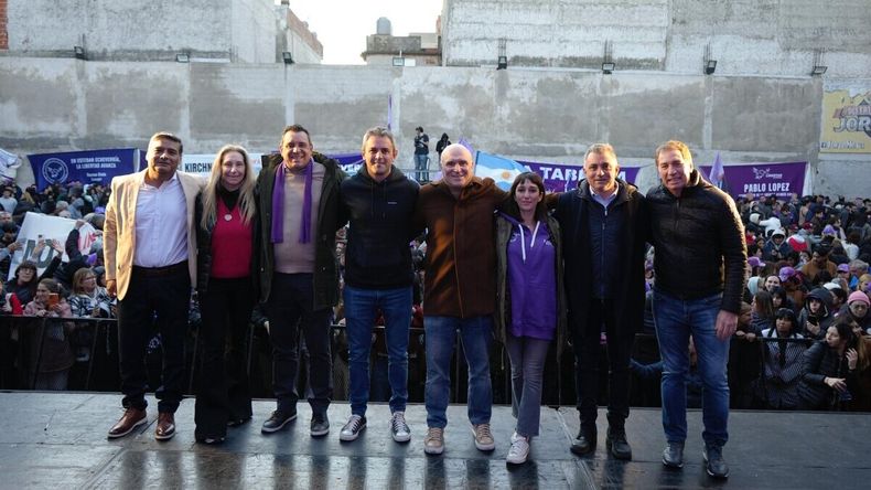 Karina Milei reapareci&oacute; en p&uacute;blico junto a otros referentes de LLA.