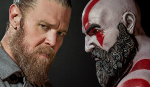 El actor estadounidense ya le puso voz y movimiento a Kratos en el famoso videojuego. El actor estadounidense ya le puso voz y movimiento a Kratos en el famoso videojuego.