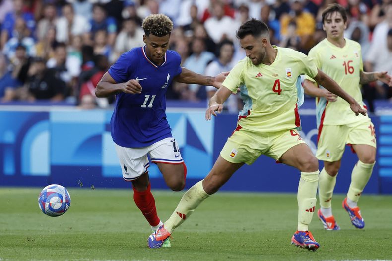 Doué, suplente en la Sub 23 de Francia, en los Juegos Olímpicos.