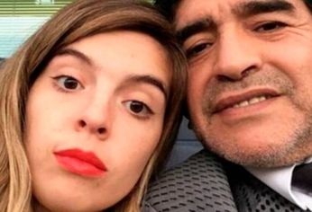 la hija de dios: discovery hara un documental sobre maradona basado en el relato de dalma