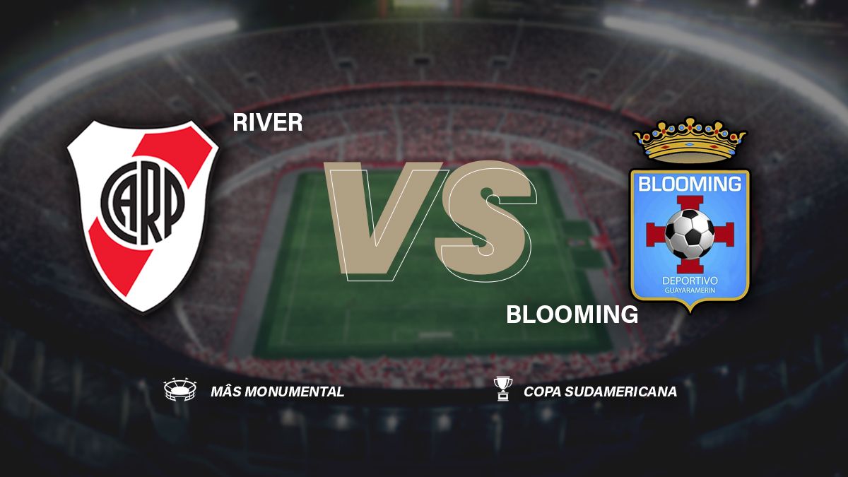 River empata 0 a 0 con Blooming por la Copa Sudamericana