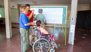 Elecciones de La Pampa: tiene casi 100 años y fue a votar
