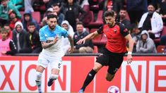 El chileno Mena, una de las figuras de Racing. El chileno Mena, una de las figuras de Racing.