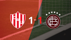 union y lanus se repartieron los puntos en un 1 a 1