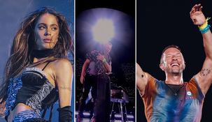 Coldplay invitó a Tini a su show de este martes. Coldplay invitó a Tini a su show de este martes.