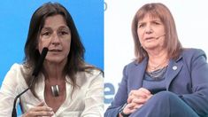 Sabina Frederic y Patricia Bullrich.
