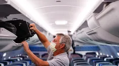 Los contagios en aviones son evitables con medidas como el tapabocas. Los contagios en aviones son evitables con medidas como el tapabocas.