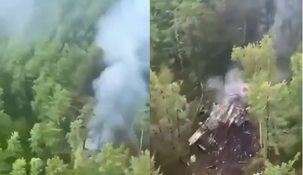Se estrelló un avión con más de 40 pasajeros en una zona remota de Rusia: no hay sobrevivientes