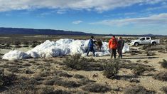 La misión del globo científico es parte de un programa de la NASA. La misión del globo científico es parte de un programa de la NASA.
