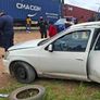 Un tren de cargas embistió un auto con seis ocupantes, todos resultaron ilesos.&nbsp;