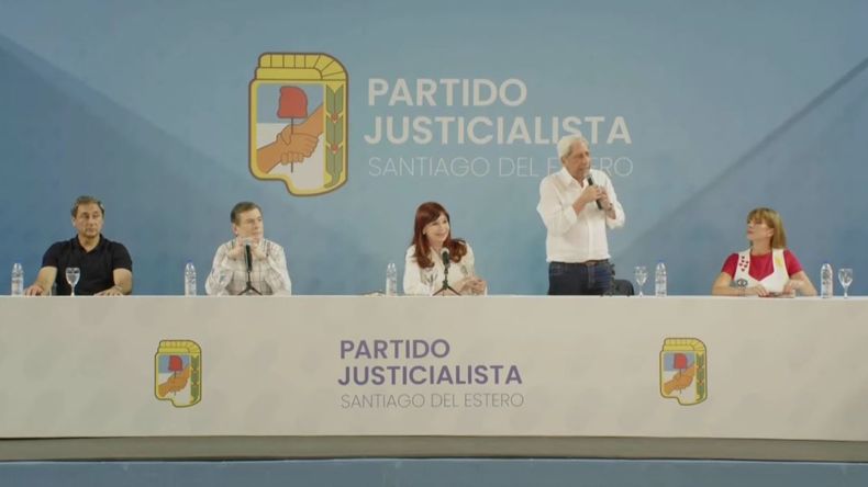 Cristina Kirchner en Santiago del Estero: 