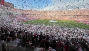 River y un gran recibimiento en el Monumental.