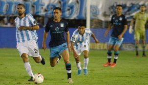 Matías Rojas marcó el segundo gol de Racing.