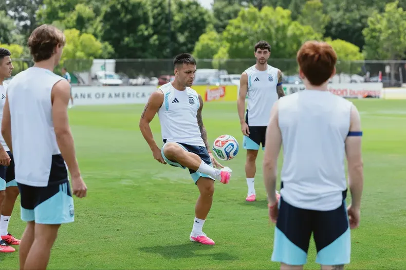 El día después de Egipto: la Selección argentina entrena con la mira puesta en Suiza
