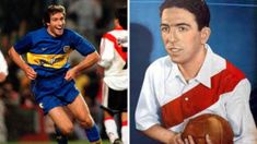 Martín Palermo y Ángel Labruna Martín Palermo y Ángel Labruna