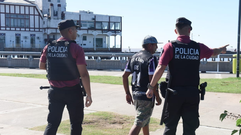 Operativo en la zona de Costanera Norte.