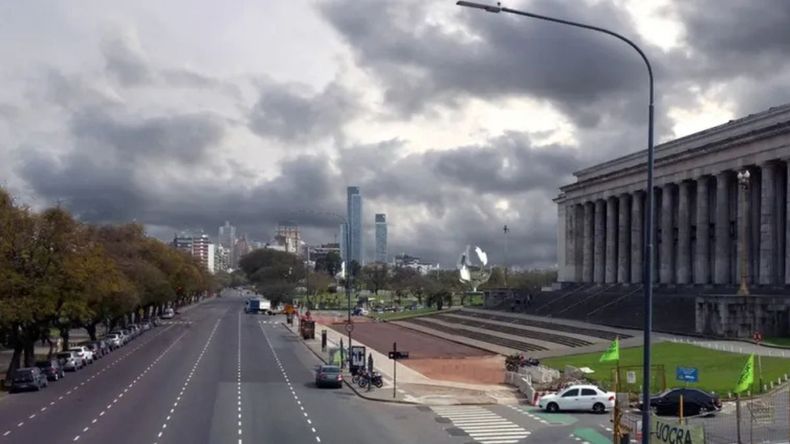 La semana en la Ciudad de Buenos Aires se presenta con el cielo mayormente nublado. 