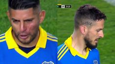 Zambrano quedó con el pómulo hinchado y Benedetto con una marca en el cuello. Zambrano quedó con el pómulo hinchado y Benedetto con una marca en el cuello.