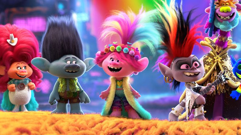 La segunda entrega de los trolls está en el Top 3 de Netflix.