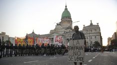 El Congreso de la Nación, durante el debate del proyecto de Ley Ómnibus. El Congreso de la Nación, durante el debate del proyecto de Ley Ómnibus.