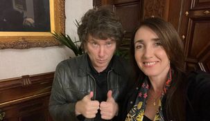 Villarruel se mostró cerca de Javier Milei en la última semana tras la polémica en el Senado.