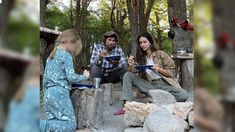 Las fotos del campamento de Zaira Nara en la cordillera patagónica Las fotos del campamento de Zaira Nara en la cordillera patagónica