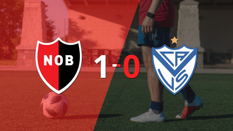 Vélez no pudo en su visita a Newell`s y cayó 1-0