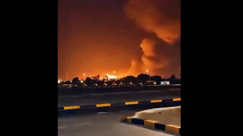 Irán lanzó misiles balísticos contra una base militar estadounidense en Bagdad