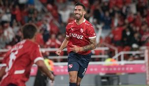 El paraguayo Ávalos marcó el primer gol del Rojo.