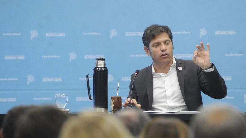 Axel Kicillof repudió la decisión del presidente Javier Milei de eliminar el Fondo de Fortalecimiento Fiscal de la provincia de Buenos Aires.