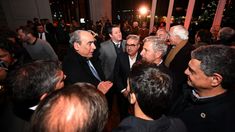 En medio de la disputa con las provincias, Guillermo Francos se mostró con gobernadores en La Rural.
