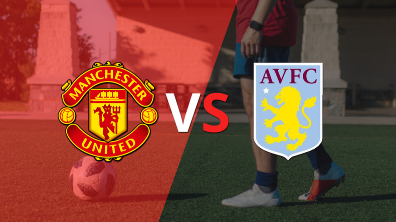 Aston Villa no pudo en su visita a Manchester United y cayó 1-0