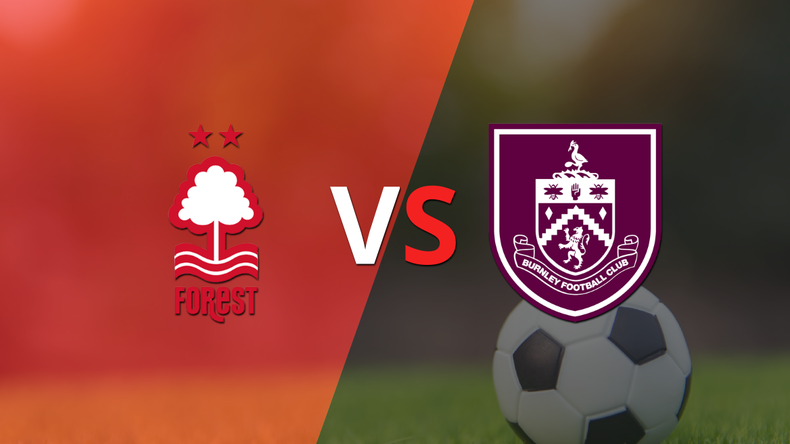 Burnley logró sacar el empate a 1 gol en casa de Nottingham Forest
