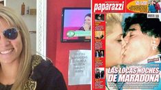 Diego Maradona ya reemplazó a Rocío Oliva: a los besos con una nueva rubia Diego Maradona ya reemplazó a Rocío Oliva: a los besos con una nueva rubia